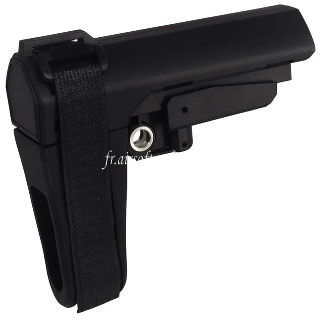 CYMA SB Stabilizing Brace Crosse Convient pour M4 M16 Série AEG Fusils Airsoft Noir