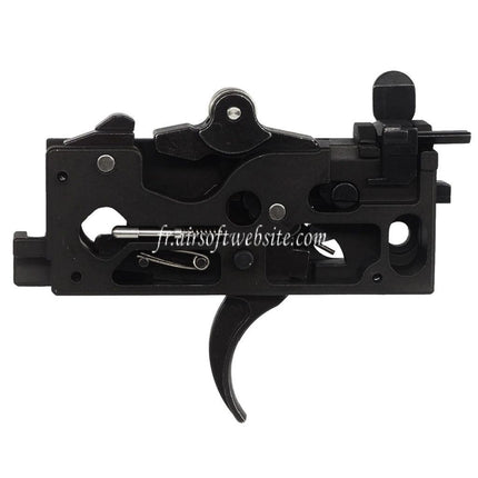 CYMA CGS Déclencheur léger amélioré et réglable Complète Gâchette Boîte Convient pour CYMA CGS M4 Série GBB Fusils Airsoft Noir