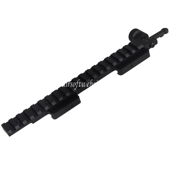 CYMA CGS KAC Style 762 viseur rabattable Étendu Haut Rail Scope montagne Set Convient pour 20mm picatinny Rail