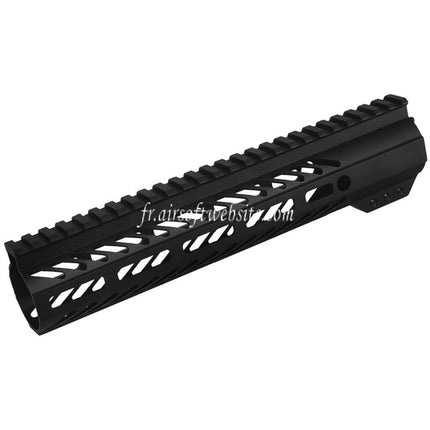 CYMA 10 Pouces M-LOK RAS Rail de garde-main Convient pour CYMA VFC GHK Tokyo Marui M4 M16 Série AEG Fusils Airsoft Noir