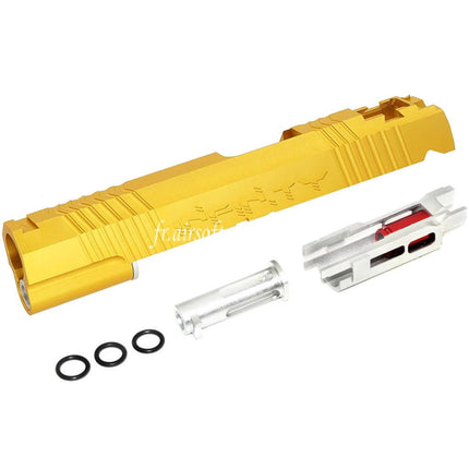 5KU CNC Aluminum Infinity Glissière Set Convient pour Tokyo Marui Hi-Capa 5.1 1911 Série GBB Pistolet Airsoft