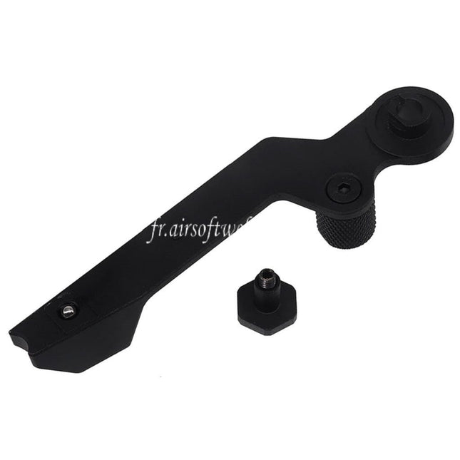 5KU CNC Aluminum Levier allongé Tir Sélecteur Convient pour CYMA AK Série AEG Fusils Airsoft Noir