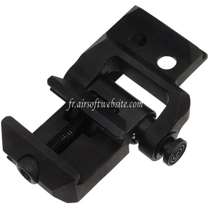 5KU Ensemble de charnière de verrouillage Convient pour 20mm Picatinny M1913 Rail Interface Noir
