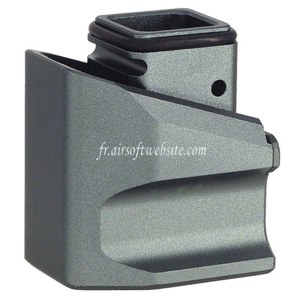 JDG Floyds Licensed Chargeur Extension Base Convient pour Tokyo Marui G17 Gen.5 MOS GBB Pistolets Chargeur