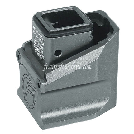JDG Floyds Licensed Chargeur Extension Base Convient pour Tokyo Marui G17 Gen.5 MOS GBB Pistolets Chargeur