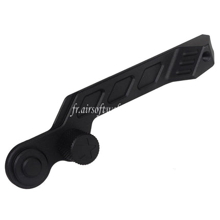 5KU CNC Aluminum Levier allongé Tir Sélecteur Convient pour Tokyo Marui AKM AKX AK Série GBB Fusils Airsoft Noir