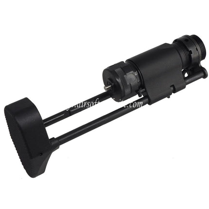 CYMA HK416C Style Carabine compacte Rétractable Crosse Convient pour CYMA CGS Tokyo Marui M4 Série MWS GBB Fusils Airsoft Noir