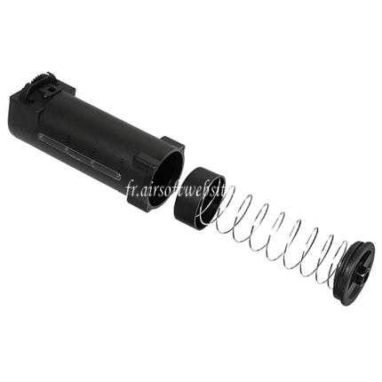 WELL PRO 1200 Billes Polymère Chargeur Convient pour WE23 Série AEG Minigun Airsoft Noir