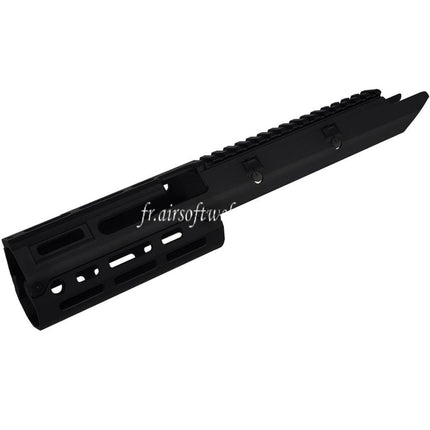5KU 350mm Monolithic M-LOK Garde-Main Rail Système Set Convient pour Tokyo Marui Next Gen. MP5 AEG / VFC MP5 GBB Fusils Airsoft Noir