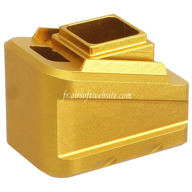 5KU CNC Aluminum Chargeur Extension Base Convient pour SIG Air VFC P320 M17 M18 X-Série GBB Pistolets Airsoft