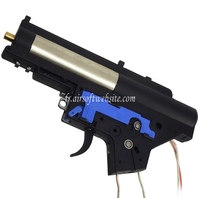 E&C 8mm QD Détachement rapide Long Complète Vitesse Boîte Convient pour HK417 G28 Série AEG Fusils Airsoft