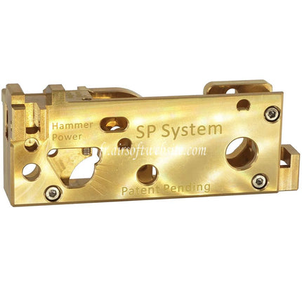CYMA CNC Laiton Boîte de Gâchette Convient pour CGS AR M4 Série GBB Fusils Airsoft