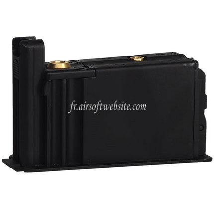 DOUBLE BELL 10 Billes Gaz Chargeur Convient pour Double Bell M700 Série Bolt Action Sniper Fusils Airsoft Noir