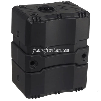 DOUBLE BELL Électrique Haute vitesse Auto BB Loader (1300 Billes) Convient pour 6mm AEG GBB Chargeur Noir