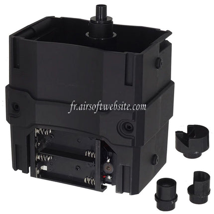 DOUBLE BELL Électrique Haute vitesse Auto BB Loader (1300 Billes) Convient pour 6mm AEG GBB Chargeur Noir
