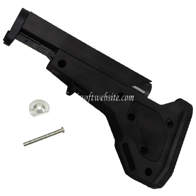 E&C UBR Gen.2 Style 8-Positions Rétractable Crosse Convient pour AR M4 M16 Série AEG Fusils Airsoft
