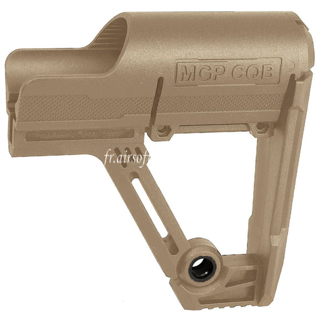 DOUBLE BELL CQB SBR Fixe Crosse Convient pour AR M4 M16 Série AEG Fusils Airsoft