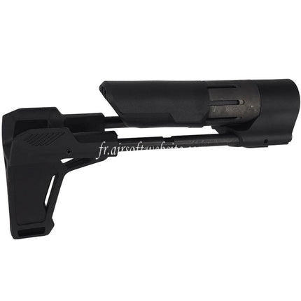 E&C PDW Stabilisateur Convient pour AR M4 M16 Série AEG Fusils Airsoft Noir