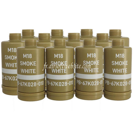 APS HAKKOTSU 12pièces Thunder B Co2 coque de grenade sound flash M18