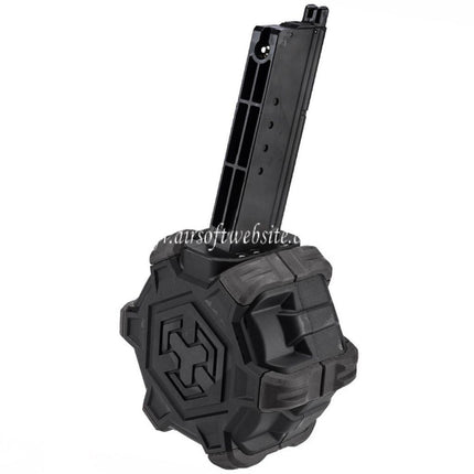 Armorer Works AW Custom 350 Billes Gaz Adaptive Chargeur Tambour Convient pour Armorer Works AW / WE (WE-TECH) Desert Eagle GBB Pistolet Airsoft