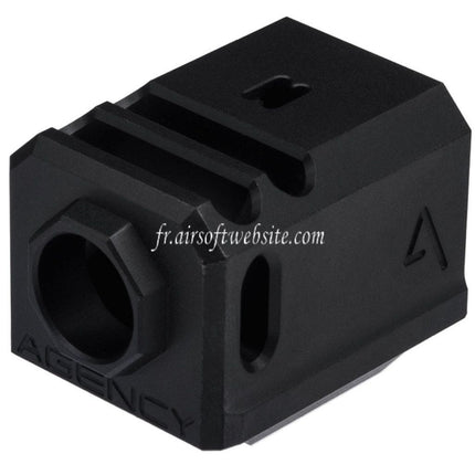 RWA Agency Arms 417 Double port Compensateur -14mm CCW sens antihoraire Filetage Convient pour G-Série GBB Pistolets Airsoft