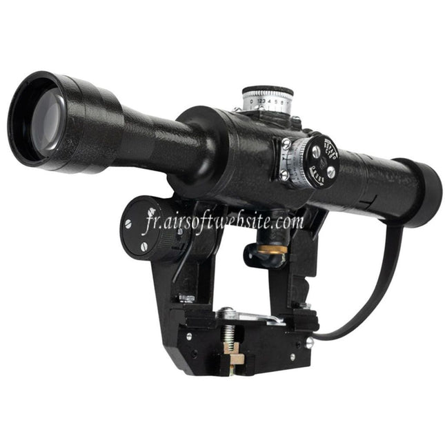 Real Sword RSPSO-1 M2 Scope Convient pour SVD AK AEG GBB Série Latéral Montage