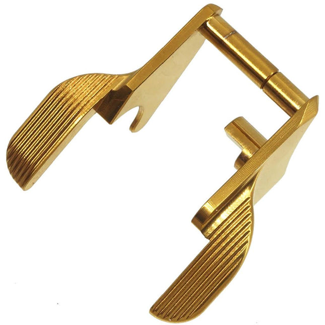 5KU CNC Acier inoxydable Pouce Sûreté-Ambi Convient pour WE(WE-TECH) Tokyo Marui Hi-Capa Série GBB Pistolets Airsoft