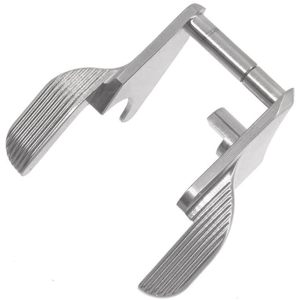 5KU CNC Acier inoxydable Pouce Sûreté-Ambi Convient pour WE(WE-TECH) Tokyo Marui Hi-Capa Série GBB Pistolets Airsoft