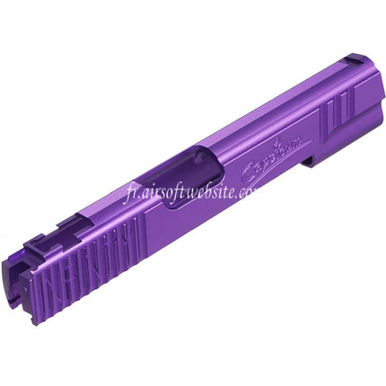 5KU CNC Aluminum Infinity Signature Glissière Convient pour Tokyo Marui Hi-Capa 5.1 Série GBB Pistolets Airsoft