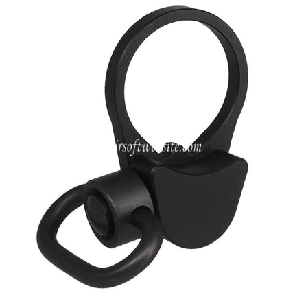 G&P Étendue Crosse Ambidextre Bouton-poussoir QD Sangle Pivot Montage Convient pour Tokyo Marui MWS M4 Série GBB Fusils Airsoft