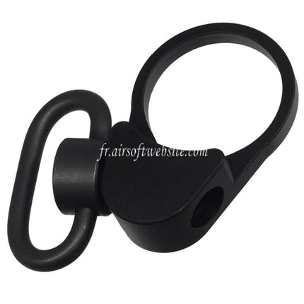 G&P Étendue Crosse Ambidextre Bouton-poussoir QD Sangle Pivot Montage Convient pour Tokyo Marui MWS M4 Série GBB Fusils Airsoft