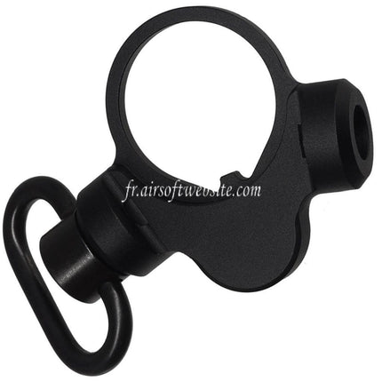 G&P Étendue Crosse Ambidextre Bouton-poussoir Dual QD Sangle Pivot Montage Convient pour Tokyo Marui MWS M4 Série GBB Fusils Airsoft