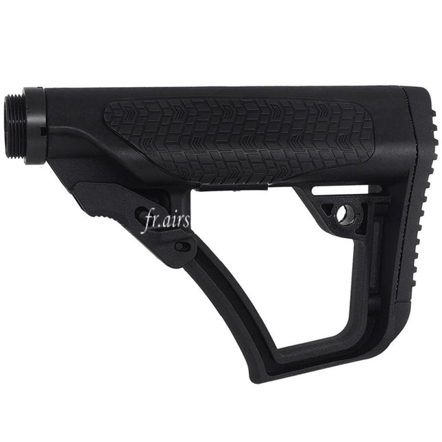 CYMA EMG ETA Rétractable Batterie Stockage Crosse Convient pour AR M4 M16 Série AEG Fusils Airsoft