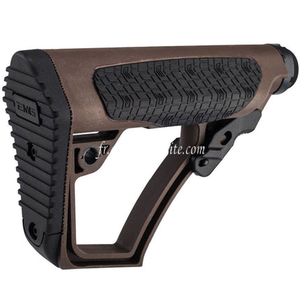 CYMA EMG ETA Rétractable Batterie Stockage Crosse Convient pour AR M4 M16 Série AEG Fusils Airsoft