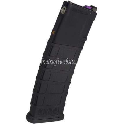 CYMA 44 Billes Polymère PMAG Gaz Chargeur Convient pour CYMA CGS Tokyo Marui M4 Série MWS GBB Fusils Airsoft Noir