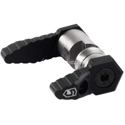 Revanchist Airsoft 90 Degré Ambidextre Sélecteur Type-A Convient pour Savia PCC H Tokyo Marui M4 MWS Série GBB Fusils Noir