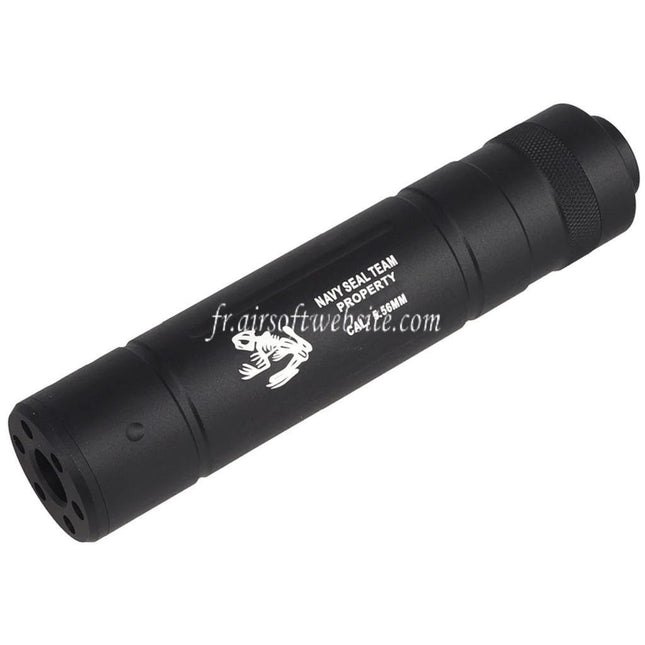 CYMA 145mm x 30mm Navy Seal Style Silencieux Convient pour -14mm CCW sens antihoraire Filetage