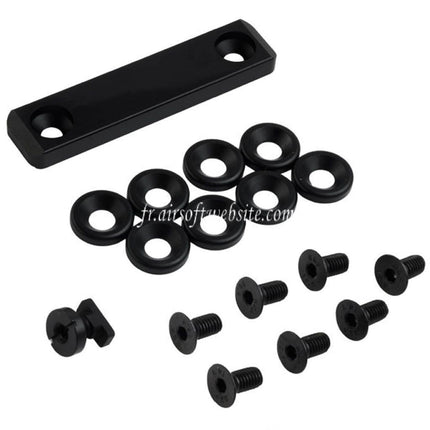 5KU CNC Aluminum 90mm DL-1 SPORT Garde-Main Extenseur Convient pour AKM AK105 AK74 AK Série Fusils Airsoft