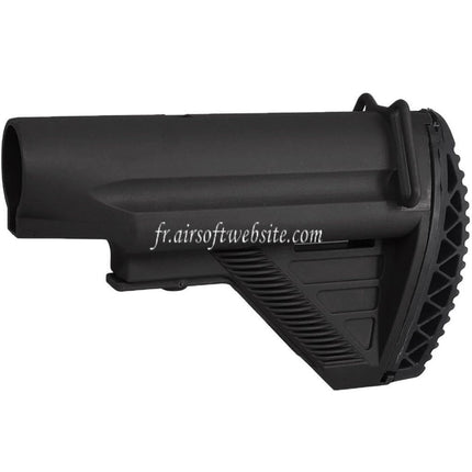 E&C E1 Style Rétractable Crosse Convient pour E&C HK417 G28 Série AEG Fusils Airsoft