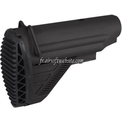 E&C E1 Style Rétractable Crosse Convient pour E&C HK417 G28 Série AEG Fusils Airsoft