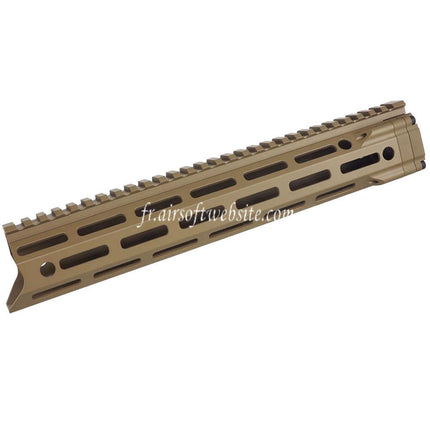 E&C MFR XS 11.5 Pouces M-Lok Garde-Main Rail Système Convient pour AR M4 M16 Série AEG Fusils Airsoft