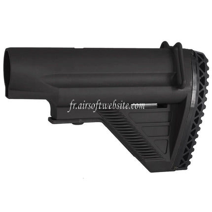 E&C E2 Style Rétractable Crosse Convient pour E&C HK417 G28 Série AEG Fusils Airsoft