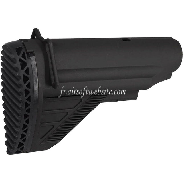 E&C E2 Style Rétractable Crosse Convient pour E&C HK417 G28 Série AEG Fusils Airsoft
