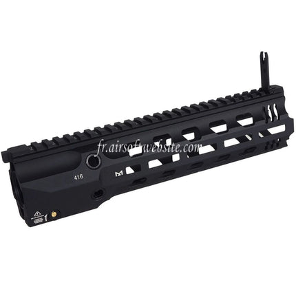 E&C GRIDLOK Style 11 Pouces usage intensif M-Lok Garde-Main Rail Système Convient pour E&C 416 Série AEG Fusils Airsoft Noir