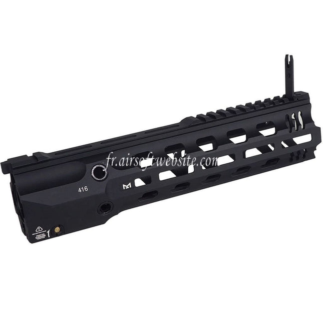 E&C GRIDLOK Style Lightspeed 11 Pouces usage intensif M-Lok Garde-Main Rail Système Convient pour E&C 416 Série AEG Fusils Airsoft Noir