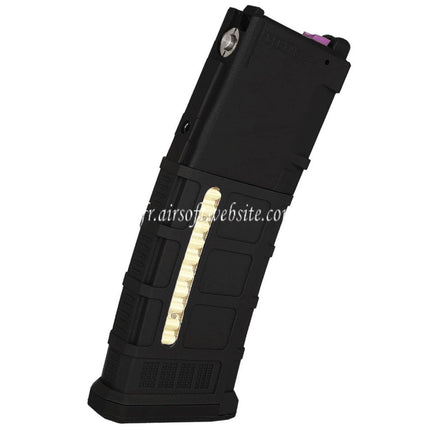 ARMY ARMAMENT 35 Billes Polymère PMAG Gaz Chargeur Convient pour CYMA CGS Tokyo Marui M4 Série MWS GBB Fusils Airsoft