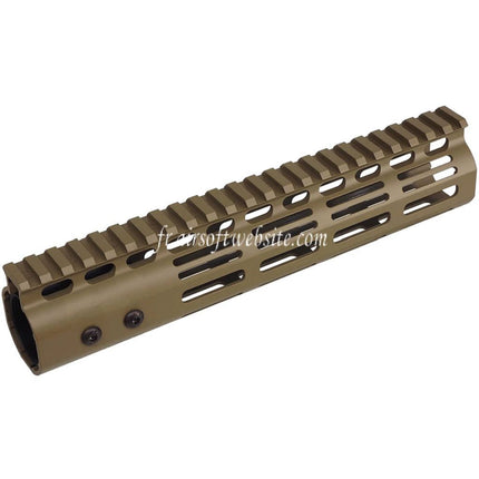 E&C NSR9 N4 9 Pouces Gen3 M-Lok Garde-Main Rail Système Convient pour M4 M16 Série AEG Fusils Airsoft