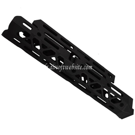5KU KPYK CRC 1U020B Style 290mm Moyenne Longueur M-LOK Haut Bas Garde-Main Rail Système Convient pour CYMA D-BOYS AKM AK105 AKS-74U Série AEG Fusils Airsoft