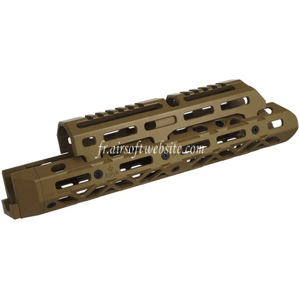 5KU KPYK CRC 1U020B Style 290mm Moyenne Longueur M-LOK Haut Bas Garde-Main Rail Système Convient pour CYMA D-BOYS AKM AK105 AKS-74U Série AEG Fusils Airsoft