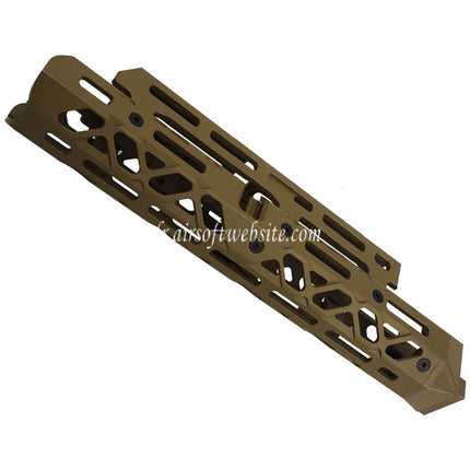 5KU KPYK CRC 1U020B Style 290mm Moyenne Longueur M-LOK Haut Bas Garde-Main Rail Système Convient pour CYMA D-BOYS AKM AK105 AKS-74U Série AEG Fusils Airsoft